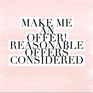 Make me an offer! 😊